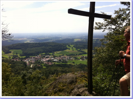 Blick auf Grattersdorf und Donau