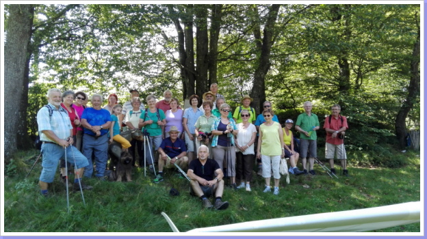 Gruppenbild am Büchlstein