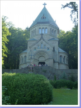 Starnberger See, Berg, Votivkirche am Todesort von L.II.