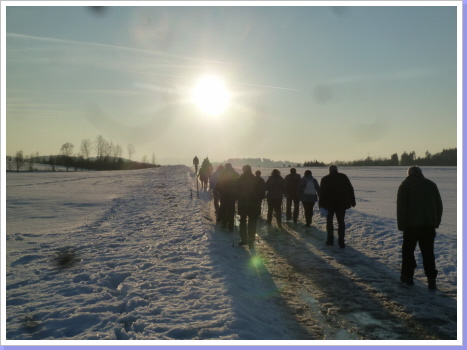 Wanderung auf dem Gunthersteig  nach Lindberg