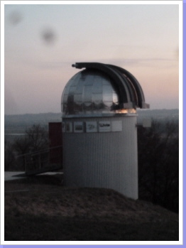 Teleskop der Sternwarte Winzer