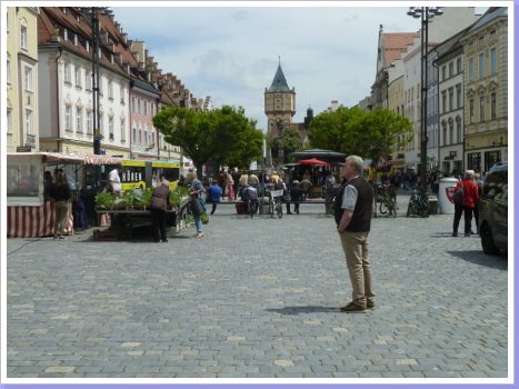 Ludwigsplatz m. Wasserturm